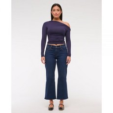 Curve Love Low Rise Cropped Boot Jean Dark 138046