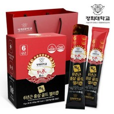 경희대학교 6년근 홍삼스틱 골드 젤리스틱, 15g x 30개입(450g), 1세트