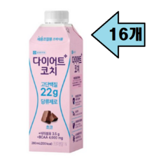 종근당 다이어트코치 초코맛 단백질음료