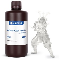 애니큐빅 광경화 3D 프린팅 감광성 수지 LCD 프린터 필라멘트 레진, 투명 색상 1KG