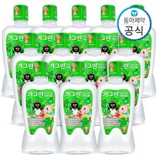 [동아제약] 가그린 어린이 가글 사과 380ml 12개 구강청결제, 상세 설명 참조
