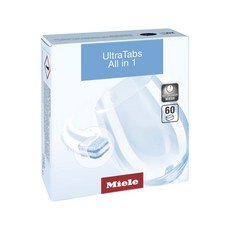 Miele Dishwasher Ultra Tabs All in 1 독일 밀레 식기세척기 세제 울트라 탭 올인원 60개입, 1세트, 1.275kg
