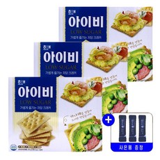 해태제과 아이비 270g 저당 크래커 묶음행사+커피사은품, 3개