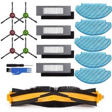 DEEBOT OZMOT8 T8 AIVI Max N7 OZMON8 Pro N8 Pro+ N8+ Plus 청소기 교체 부품, 18 Pack Replacements Kit