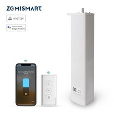 자동커튼 전동커튼 레일 블라인드 Zemismart Matter 오버 스레드 스마트 모터 구글 홈 앱 SmartThings 제어 시스템
