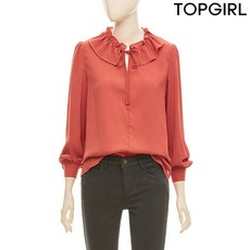 [TOPGIRL] 프릴 디테일 리본 블라우스_TJC8SH810F