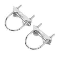 안테나 마운트 클램프 U 볼트 하드웨어 V 조 브래킷 외부 홈 ABSQ-2 PCS