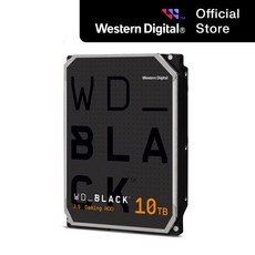 [WD대리점] WD Black 10TB WD101FZBX 3.5 SATA HDD 정품 하드디스크 - 10tb하드디스크