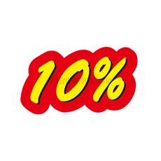 정육 스티커 용품 세일10% 할인스티커 SS-07 100장