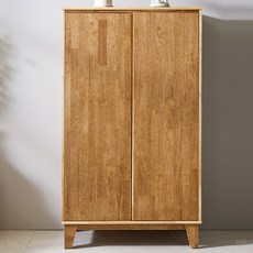 브리튼 고무나무 원목 미니옷장 베이비장, 월넛