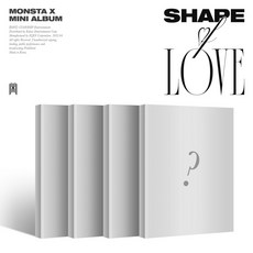 몬스타엑스 (MONSTA X) 4종SET / SHAPE of LOVE 미니앨범 11집 (4종버전/L100005817)