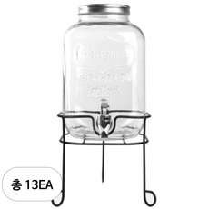 델키 요크셔 음료 디스팬서, 혼합 색상, 5.5L, 13개