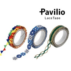 exponet_엑스포몰_파빌리오 미니 레이스 테이프 22종 10mmx6m_exponet_mall, 단일상품, 옵션픽_구분-파빌리오 MINI-14DG