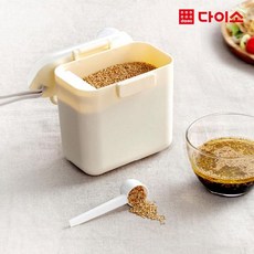 [다이소]다용도 양념통 800ml (계량스푼포함)-1034704, 1개