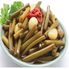 한정판매 1+1 간장마늘쫑 1kg 2개 반찬단지