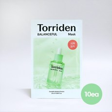 TORRIDEN 밸런스풀 시카 마스크 25ml 10매, 1개입, 10개