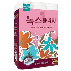 모나리자 플라워 2겹 40m 30롤 물에 잘풀리는 화장지, 30개, 상세페이지 참조, 상세페이지 참조