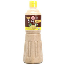 오뚜기 참깨드레싱, 600g, 9개