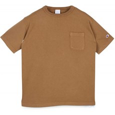 [챔피온 남성 티셔츠 L사이즈] Champion POCKET T-SHIRT챔피언티 텐 일레븐 T셔츠 반소매무지 남성 레이