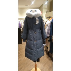 뉴코아강남오즈세컨 폭스퍼허리밴딩 롱다운점퍼O21jaqo611w