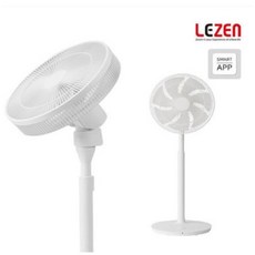 [베스트셀러] 르젠 앱연동 스마트폰제어 BLDC 리모콘선풍기 에코팬 무소음 24단 미세조정 수면풍 자연풍 에코풍 타이머