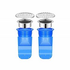 Drain Backflow Preventer One Way Valve for Pipes Tubes in Toilet Bathroom Floor Drain Seal Keep Out Smell 1-3/4" Silic, 1