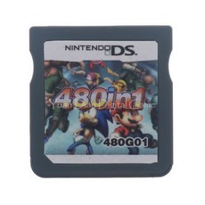 [해외] 닌텐도 DS 3DS 2DS 슈퍼 콤보 멀티 카트 용 1 컴파일 비디오 게임 카트리지 카드에 480, 480in1 Without box