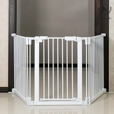 딩동펫 반려동물 접이식 삼각안전문, 접이식 삼각안전문_블랙