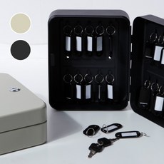 열쇠통 키박스 벽걸이 정리함 수납함 종류택1 20개입, 1개, 01열쇠보관20p-베이지