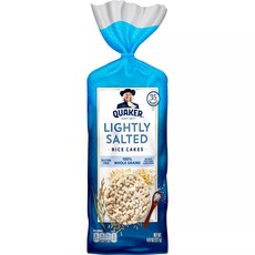 [미국직배송]퀘이커 라이스 케이크 100% 통곡물 글루텐프리 [맛선택] Quaker Rice Cakes Whole Grain, 127g, 1개
