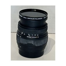 시그마 AF 1850mm f3.55.6 DCD 렌즈 니콘 티펜 58mm 폴로라이즈자 필터