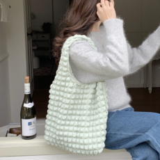 수지나 뭉게뭉게 구름 숄더백