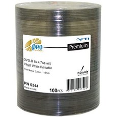 [해외직구]FalconMedia Premium Line DVD-R 8x 4.7GB 잉크젯 흰색 인쇄 가능 영역 23mm-118mm, One Color_One Size