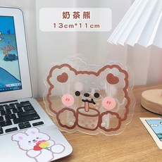 아크릴베어연필꽂이