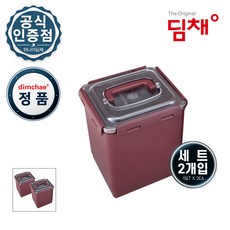 위니아 딤채 정품 김치통 WD005985 김치용기 6.3L 투명EZ생생용기, 2개입