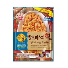 오뚜기 소문난 오즈키친 핫크리스피치킨 500G 야식 자취템 요리레시피, 2개