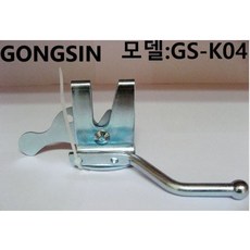 (GS-K04) GONGSIN 자동 자물쇠 빗장 빚장 오도시 잠금장치 돈사 축사 우사, 1개