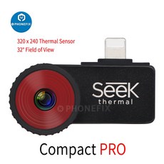 열 화상 카메라 적외선 이미저 야간 투시경 컴팩트 프로XR 안드로이드IOS TYPECUSBC 플러그 PCB 진단 테스트 도구 공구세트, Compact XR Android