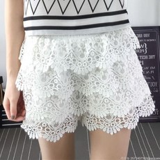 레이스반바지