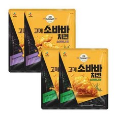 CJ 고메 소바바 치킨 소이허니 윙 300G x2개 + 봉 300G x2개, 4개