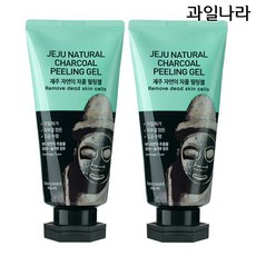 제주 자연의 차콜 필링젤 120g x 2개, 단품