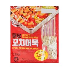 노브랜드 꼬치어묵 518~528g(매운맛 순한맛 중 택1), 1. 매운맛, 528g, 1개