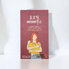 초콜릿빼빼주스 2주의 기적 독소 다이어트 카카오100%, 1개, 14회분