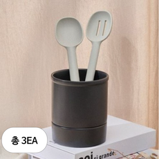 담음공방 온감 조리도구함, 흑단, 3개