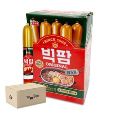 롯데 빅팜 오리지날 소시지 1200g (60gx20개) (1박스-4통), 1박스