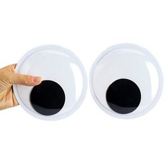 웨버몰 장식용 인형눈알 대형 장식 데코 실내 인테리어 소품, 2개, 18cm 2개, 18cm