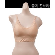 브리딩드림 밴딩 감곽인 여성 수아 1992 디자인의 골지 언더웨어 튜브탑/브라탑