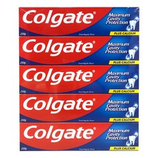 COLGATE 콜게이트 그레이트 레귤러 치약 250g x 5개 코스트코