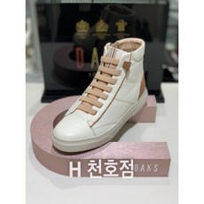 [닥스구두(DAKS)] 닥스 키높이 하이탑 밴딩스니커즈 DLB118 GA35