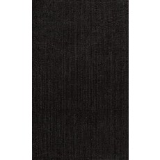 JONATHAN Y NRF102G-28 Pata 손으로 짠 청키 주트 브라운 61.4 x 2.4m 2 8피트 러너 러그 러스틱 빈티지 산업용 침실 거실 주방에 적합, 6' x 4' (Rectangular), 블랙
